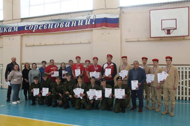 Муниципальный этап соревнований "А ну-ка, парни!".